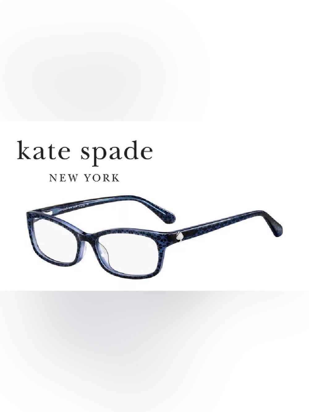 kate spade Blue Pattern Lizabeth S6F Women’s Eyeglasses Frames Spectacles